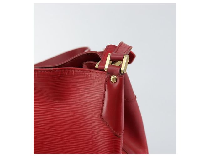 LOUIS VUITTON Borsa a Spalla Epi Mandala MM Rossa M5889E LV Auth 150564 Rosso - vista 10