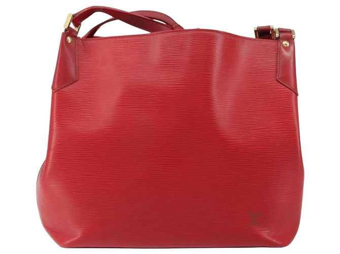 LOUIS VUITTON Borsa a Spalla Epi Mandala MM Rossa M5889E LV Auth 150564 Rosso - vista 13