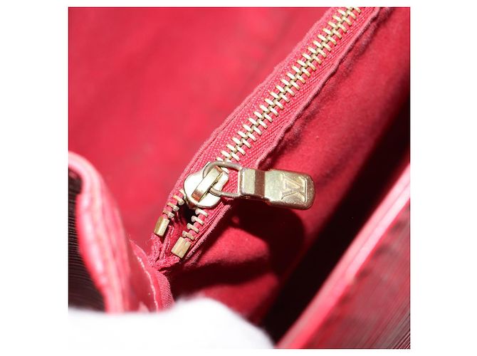 LOUIS VUITTON Borsa a Spalla Epi Mandala MM Rossa M5889E LV Auth 150564 Rosso - vista 20