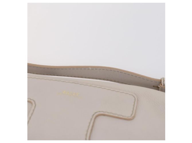 BALLY Borsa a Spalla Nylon Pelle 4 Set Beige Nero Auth bs30531 - vista 12