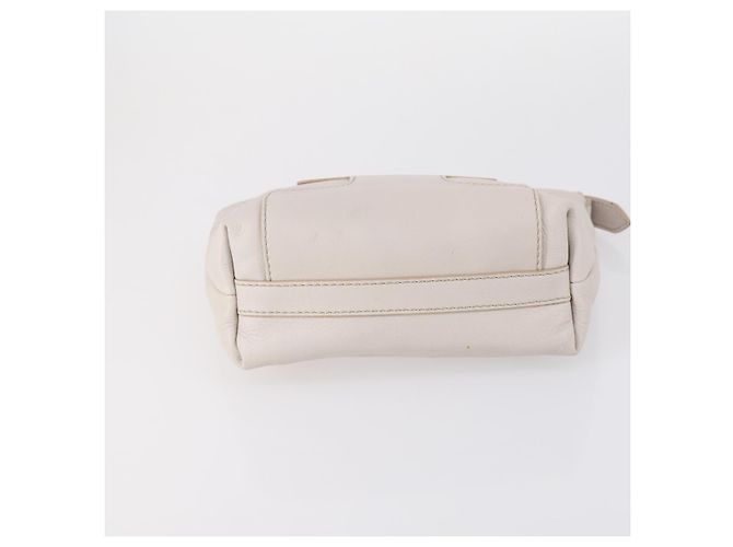 BALLY Borsa a Spalla Nylon Pelle 4 Set Beige Nero Auth bs30531 - vista 13