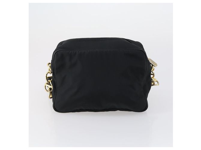 BALLY Borsa a Spalla Nylon Pelle 4 Set Beige Nero Auth bs30531 - vista 16