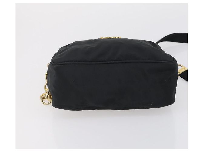 BALLY Borsa a Spalla Nylon Pelle 4 Set Beige Nero Auth bs30531 - vista 19