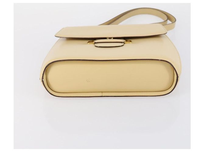 BALLY Borsa a Spalla Nylon Pelle 4 Set Beige Nero Auth bs30531 - vista 25