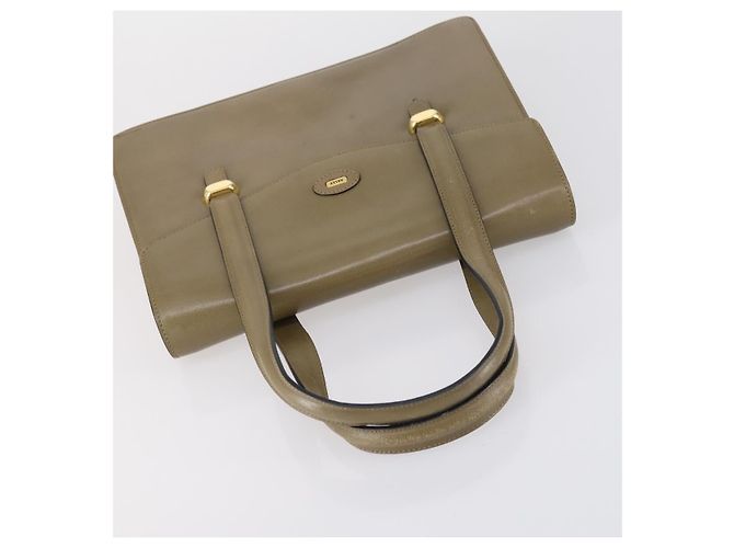 BALLY Borsa a Spalla Nylon Pelle 4 Set Beige Nero Auth bs30531 - vista 4