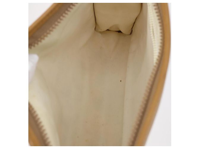 Céline Borsa Clutch in Tela Macadam CELINE in Pelle PVC 2 Pezzi Marrone Beige Auth 150205 - vista 6