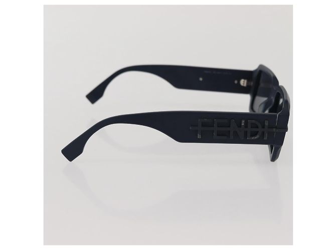 Gafas de sol PRADA Fendi de plástico 3 piezas Rosa Negro Marino Auth 142082 Azul marino - vista 16