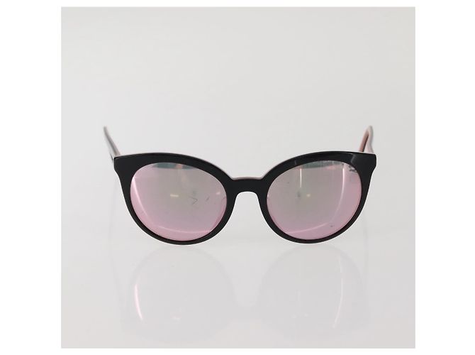 Gafas de sol PRADA Fendi de plástico 3 piezas Rosa Negro Marino Auth 142082 Azul marino - vista 2