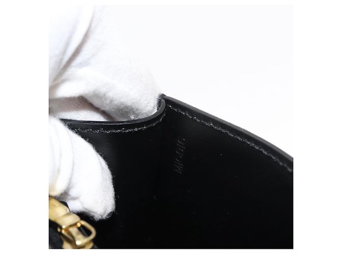 LOUIS VUITTON Borsa a Mano Epi Malesherbes Nera M52372 LV Auth 149589 Nero - vista 11
