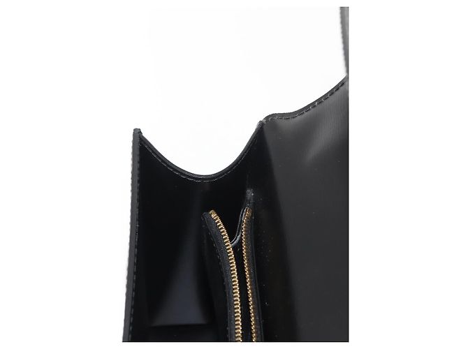 LOUIS VUITTON Borsa a Mano Epi Malesherbes Nera M52372 LV Auth 149589 Nero - vista 22