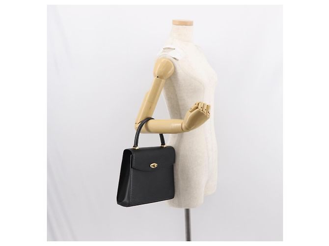 LOUIS VUITTON Borsa a Mano Epi Malesherbes Nera M52372 LV Auth 149589 Nero - vista 24