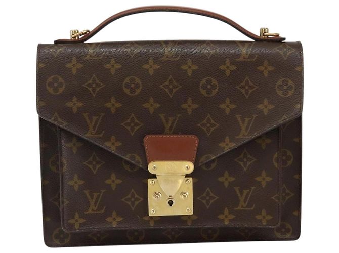 LOUIS VUITTON Borsa a Mano Monceau 28 M51185 LV Auth 149562 Monogramma - vista 13