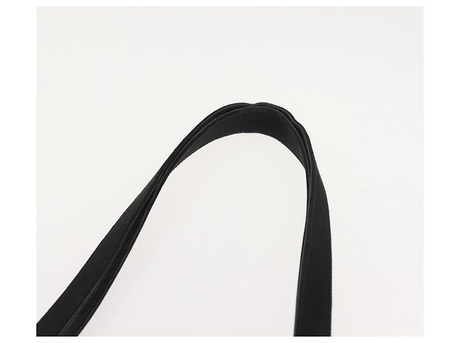 Sac fourre-tout Salvatore Ferragamo en cuir noir et or Auth 151882 Doré - vue 8