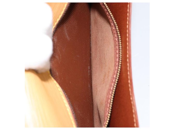 LOUIS VUITTON Borsa a Mano Epi Biface 2way Beige LV Auth bs30897 - vista 11