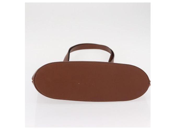 Céline Borsa a Spalla CELINE in Pelle Marrone Oro Auth bs31024 D'oro - vista 5