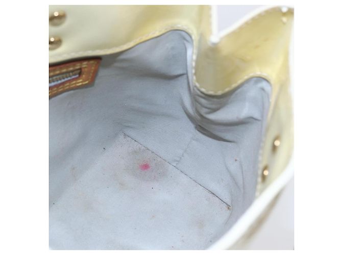 LOUIS VUITTON Borsa a Mano Monogram Vernis Reade PM Perle M91336 LV Auth gh1333 - vista 11