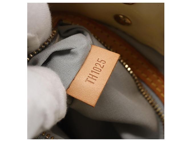 LOUIS VUITTON Borsa a Mano Monogram Vernis Reade PM Perle M91336 LV Auth gh1333 - vista 12
