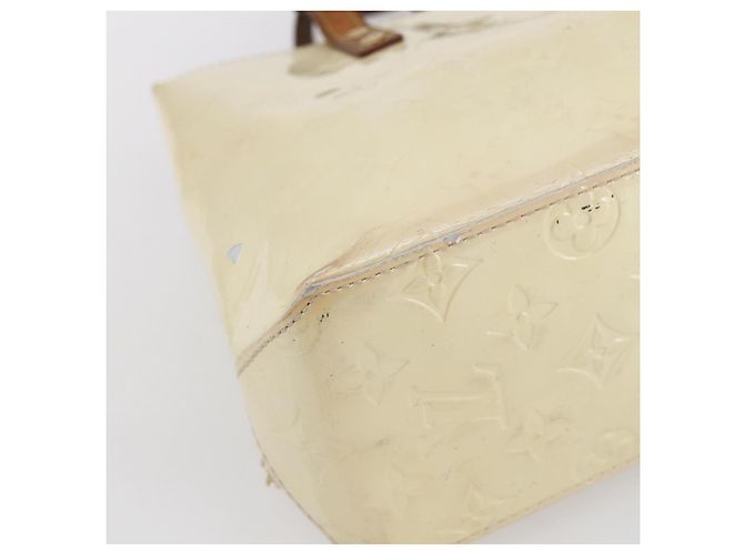 LOUIS VUITTON Borsa a Mano Monogram Vernis Reade PM Perle M91336 LV Auth gh1333 - vista 15