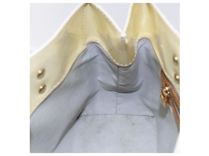 LOUIS VUITTON Borsa a Mano Monogram Vernis Reade PM Perle M91336 LV Auth gh1333 - vista 19