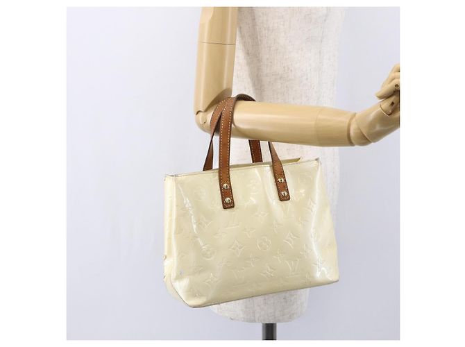 LOUIS VUITTON Borsa a Mano Monogram Vernis Reade PM Perle M91336 LV Auth gh1333 - vista 21