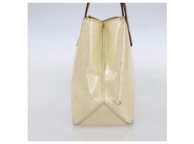LOUIS VUITTON Borsa a Mano Monogram Vernis Reade PM Perle M91336 LV Auth gh1333 - vista 4