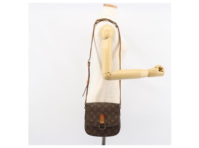 LOUIS VUITTON Borsa a Spalla Monogram Saint Cloud MM M51243 LV Auth 152775 Monogramma - vista 26
