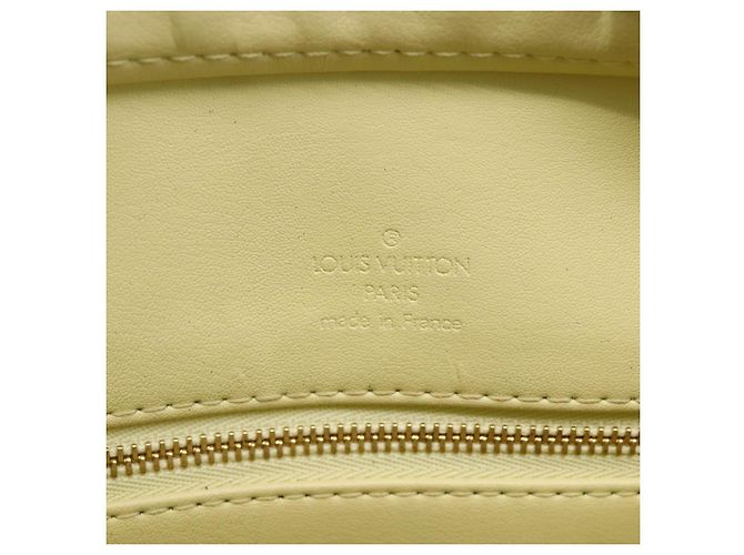 LOUIS VUITTON Handtasche Monogram Vernis Houston Limone Gelb M91055 LV Auth gh1192 Golden - Ansicht 17
