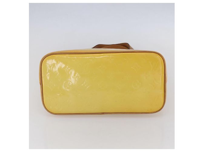 LOUIS VUITTON Handtasche Monogram Vernis Houston Limone Gelb M91055 LV Auth gh1192 Golden - Ansicht 5