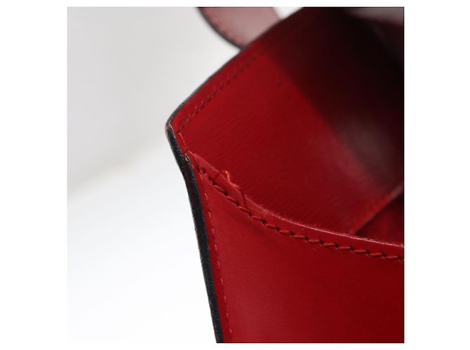 LOUIS VUITTON Borsa a Spalla Epi Cluny Rossa M52257 LV Auth 153374 Rosso - vista 10