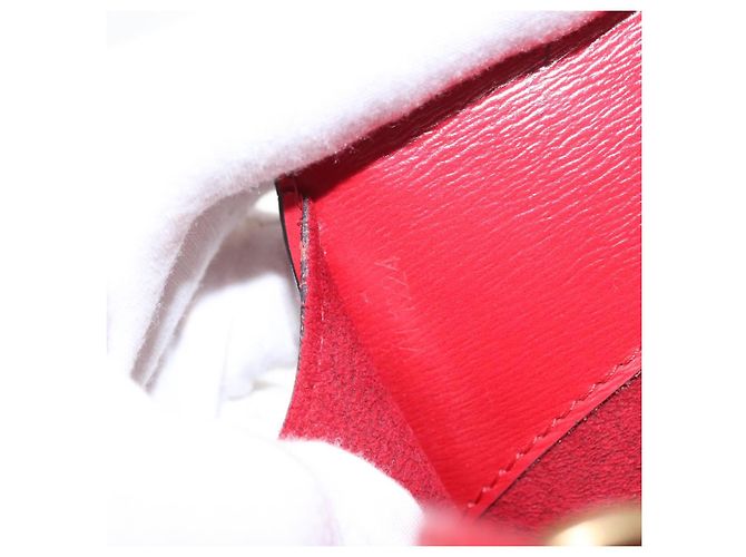 LOUIS VUITTON Borsa a Spalla Epi Cluny Rossa M52257 LV Auth 153374 Rosso - vista 12
