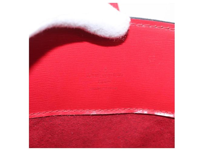 LOUIS VUITTON Borsa a Spalla Epi Cluny Rossa M52257 LV Auth 153374 Rosso - vista 18