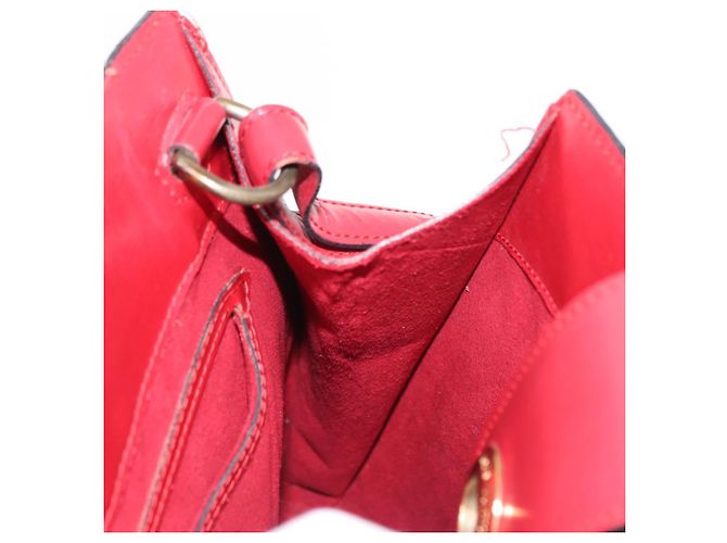 LOUIS VUITTON Borsa a Spalla Epi Cluny Rossa M52257 LV Auth 153374 Rosso - vista 20