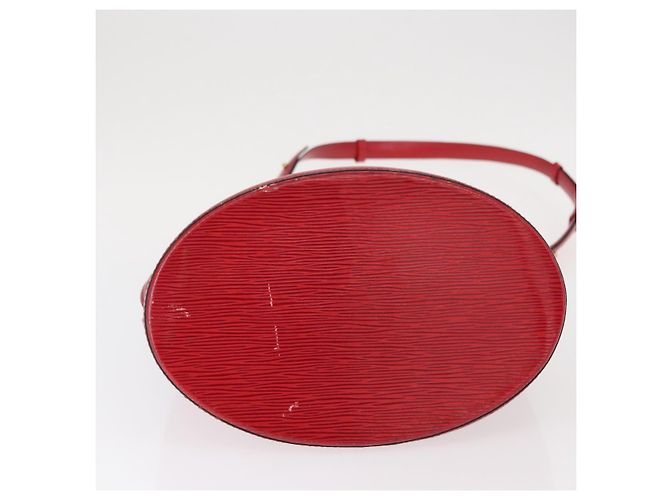 LOUIS VUITTON Borsa a Spalla Epi Cluny Rossa M52257 LV Auth 153374 Rosso - vista 5