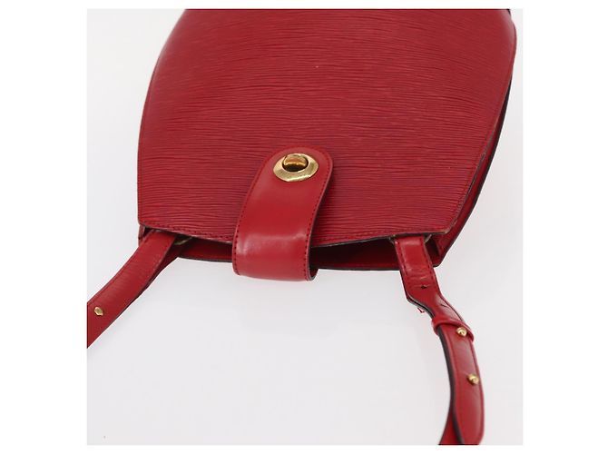 LOUIS VUITTON Borsa a Spalla Epi Cluny Rossa M52257 LV Auth 153374 Rosso - vista 6