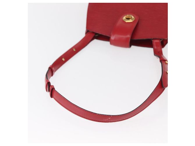 LOUIS VUITTON Borsa a Spalla Epi Cluny Rossa M52257 LV Auth 153374 Rosso - vista 7