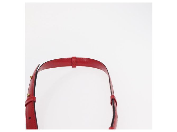 LOUIS VUITTON Borsa a Spalla Epi Cluny Rossa M52257 LV Auth 153374 Rosso - vista 8