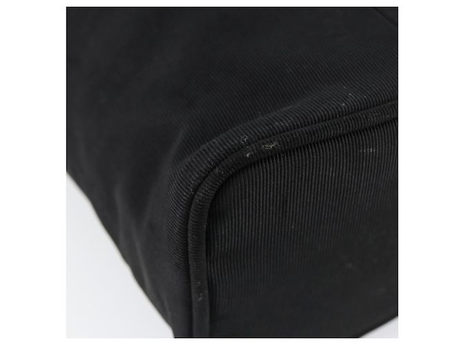 Borsa a spalla Vala in nylon nero e oro Auth 150876 di Salvatore Ferragamo D'oro - vista 9