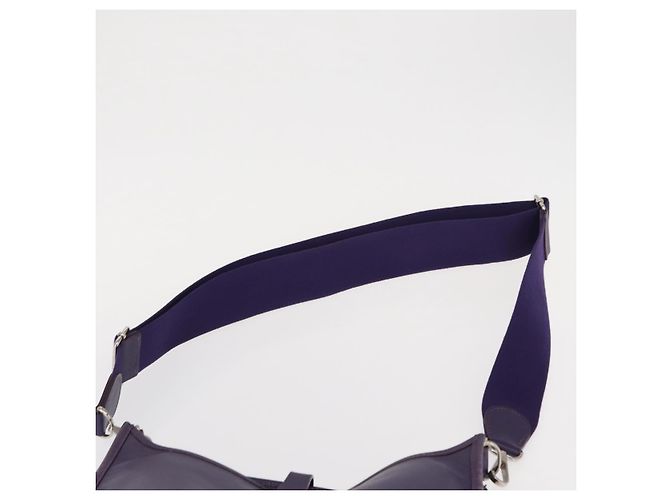 Hermès HERMES Borsa a Spalla Evelyn 3 Pelle Viola Argento Auth ka146 Porpora - vista 8