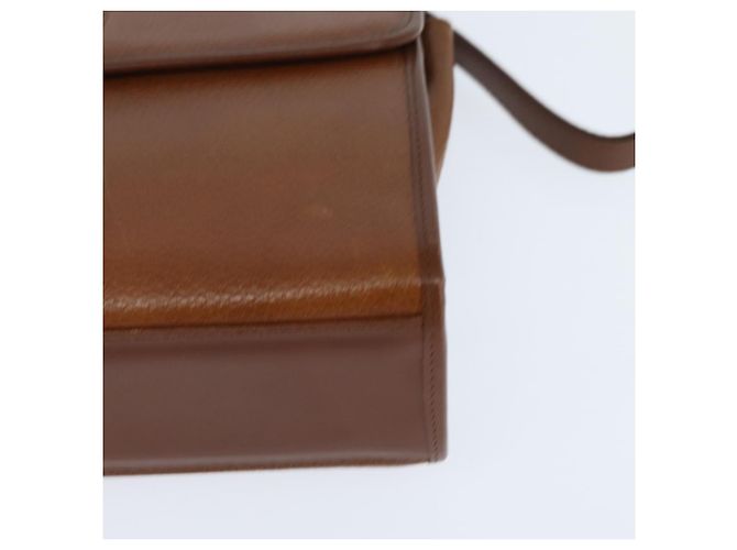 Autre Marque Borsa a mano in pelle Burberrys Nova Check 2 in 1 marrone oro Auth bs30444 D'oro - vista 15