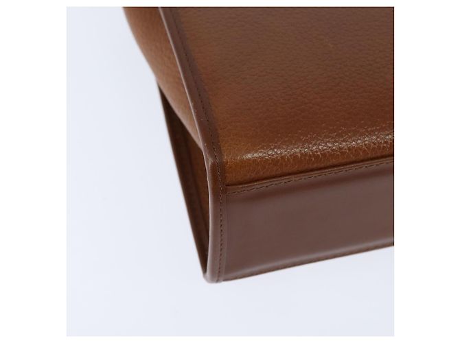 Autre Marque Borsa a mano in pelle Burberrys Nova Check 2 in 1 marrone oro Auth bs30444 D'oro - vista 16