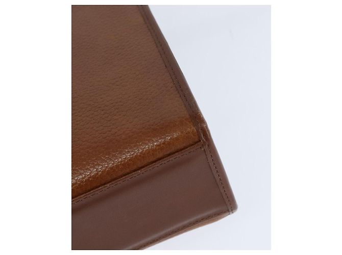 Autre Marque Borsa a mano in pelle Burberrys Nova Check 2 in 1 marrone oro Auth bs30444 D'oro - vista 17