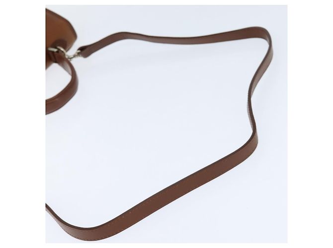 Autre Marque Borsa a mano in pelle Burberrys Nova Check 2 in 1 marrone oro Auth bs30444 D'oro - vista 9