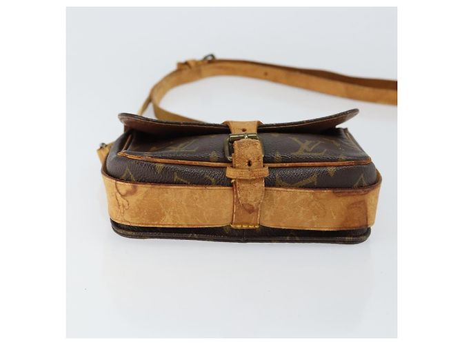 LOUIS VUITTON Borsa a Spalla Monogram Cartouchiere PM M51254 LV Auth gh1018 Monogramma - vista 5