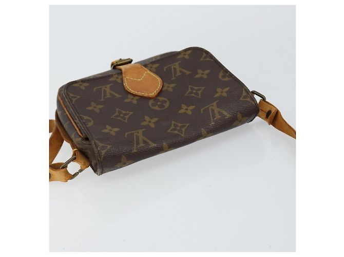 LOUIS VUITTON Borsa a Spalla Monogram Cartouchiere PM M51254 LV Auth gh1018 Monogramma - vista 6