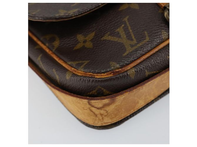 LOUIS VUITTON Borsa a Spalla Monogram Cartouchiere PM M51254 LV Auth gh1018 Monogramma - vista 8