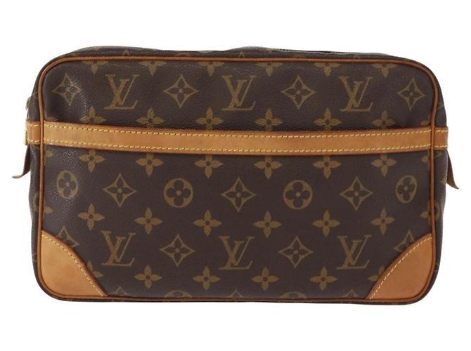 LOUIS VUITTON Monogram Compiegne 28 Clutch Bag M51845 LV Auth am9433 - view 13