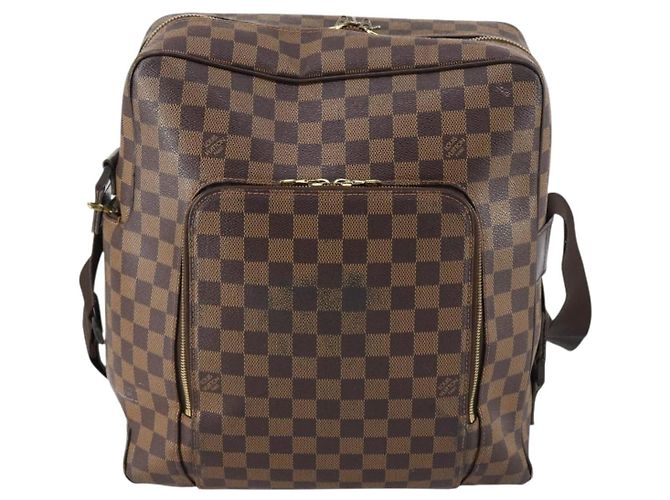 LOUIS VUITTON Borsa a Spalla Damier Ebene Olaf GM N41440 LV Auth BA7008 - vista 13