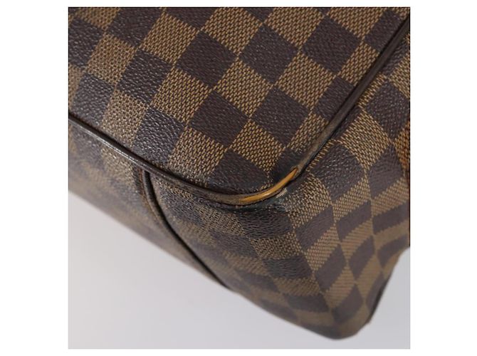 LOUIS VUITTON Borsa a Spalla Damier Ebene Olaf GM N41440 LV Auth BA7008 - vista 16