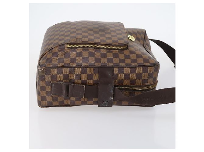 LOUIS VUITTON Borsa a Spalla Damier Ebene Olaf GM N41440 LV Auth BA7008 - vista 3