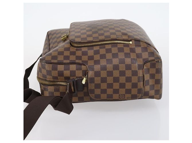 LOUIS VUITTON Borsa a Spalla Damier Ebene Olaf GM N41440 LV Auth BA7008 - vista 4